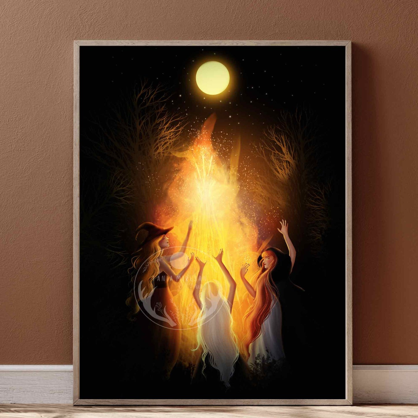 Fire Dance Fine Art Print