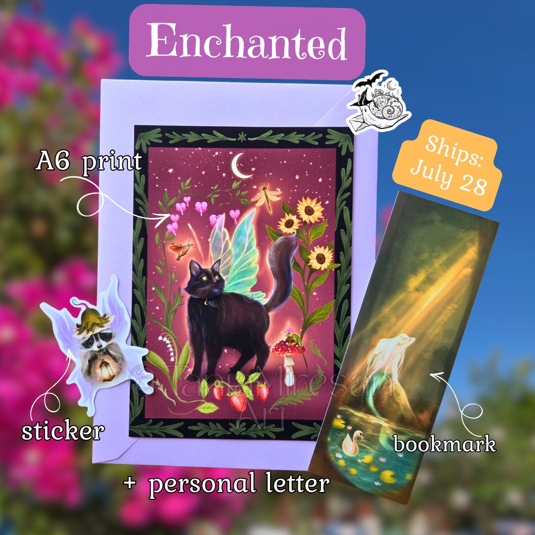 The Enchanted Mail Club - Monthly Art Subscription