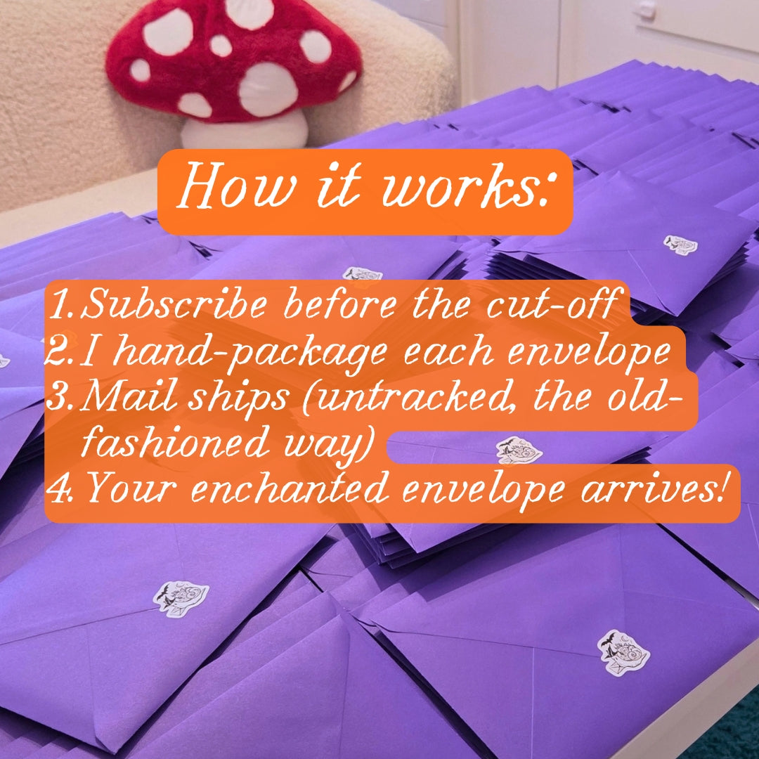 The Enchanted Mail Club - Monthly Art Subscription