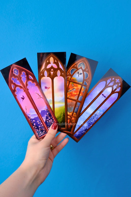 The Seasons Fantasy Bookmarks