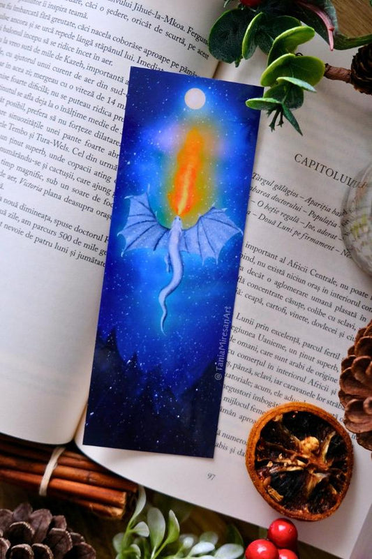 Winter Dragon Bookmark