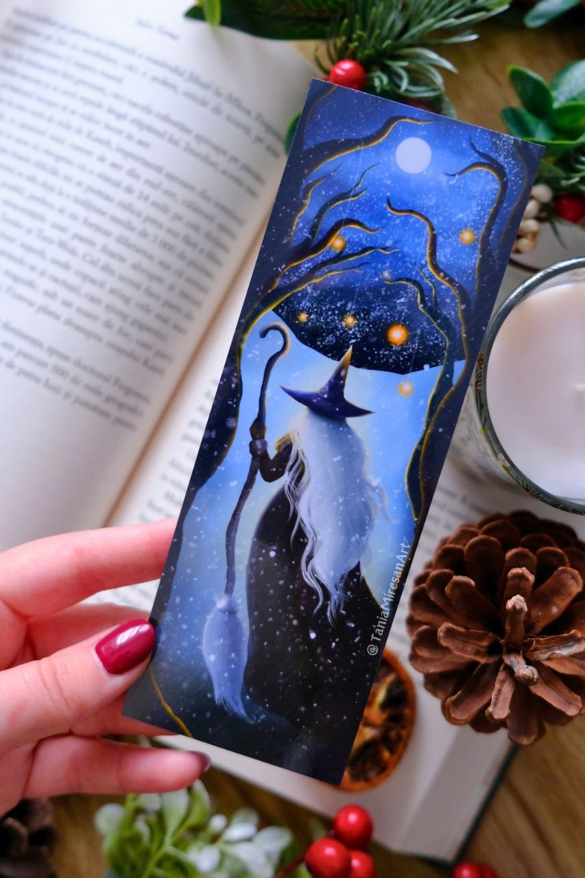 Winter Witch Bookmark