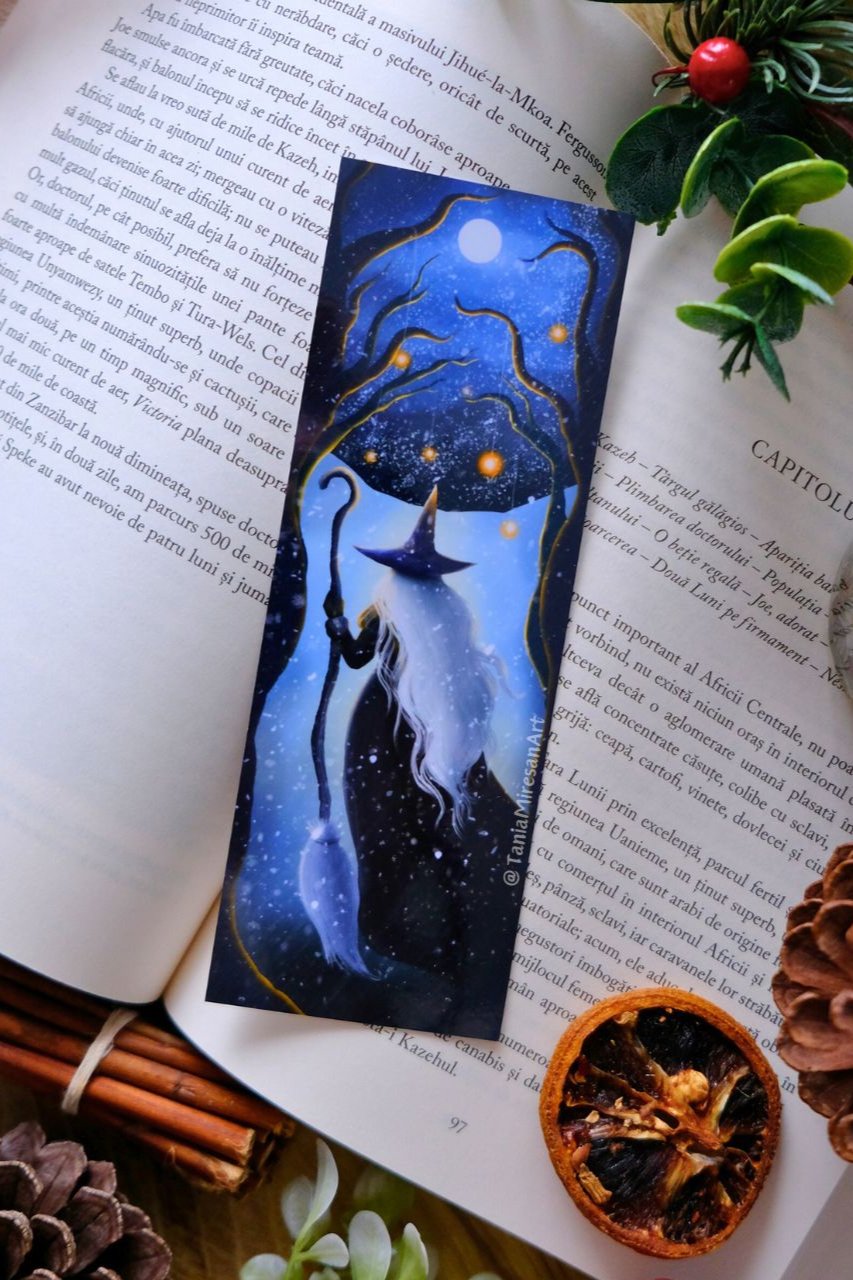 Winter Witch Bookmark