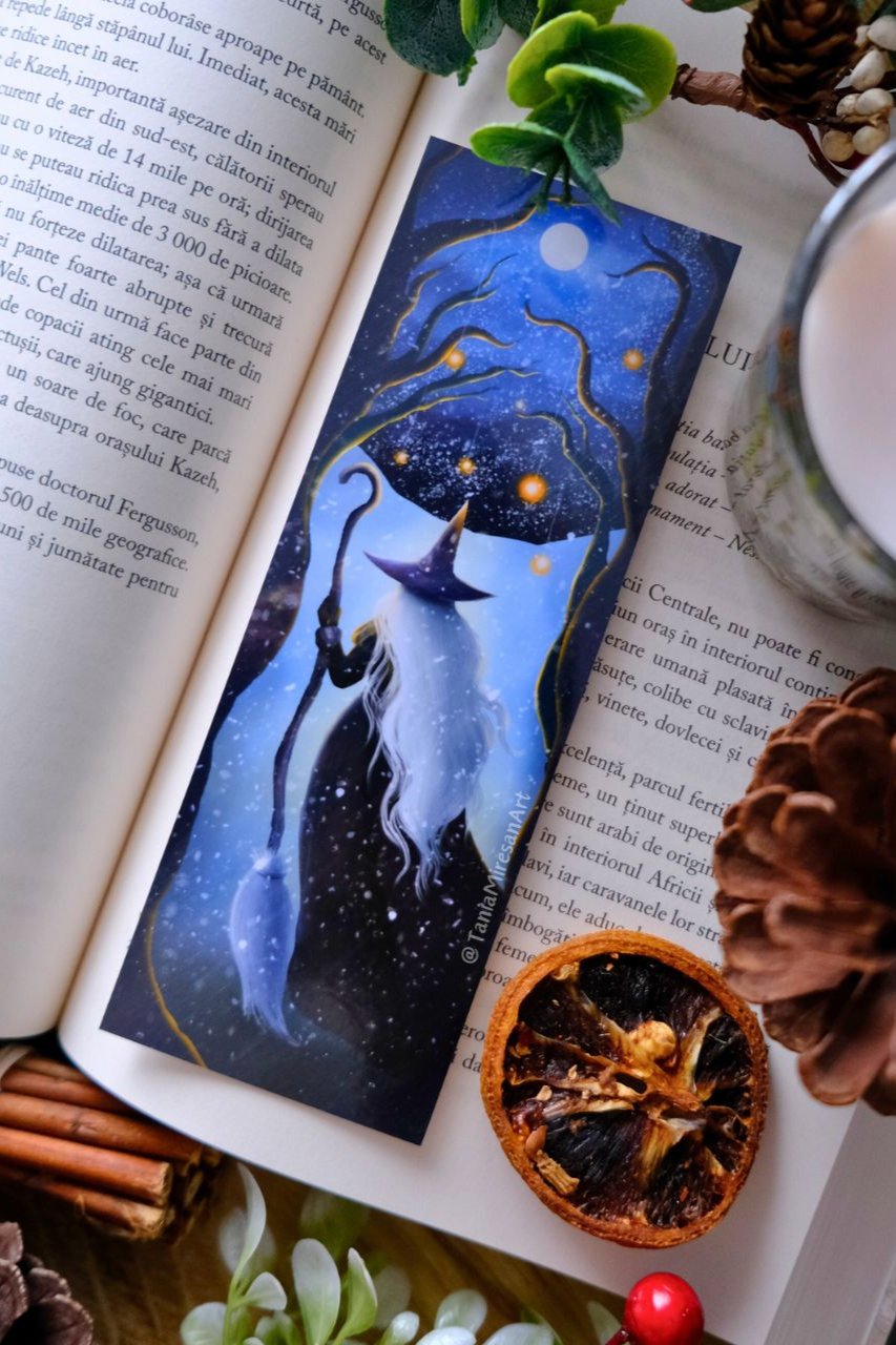 Winter Witch Bookmark