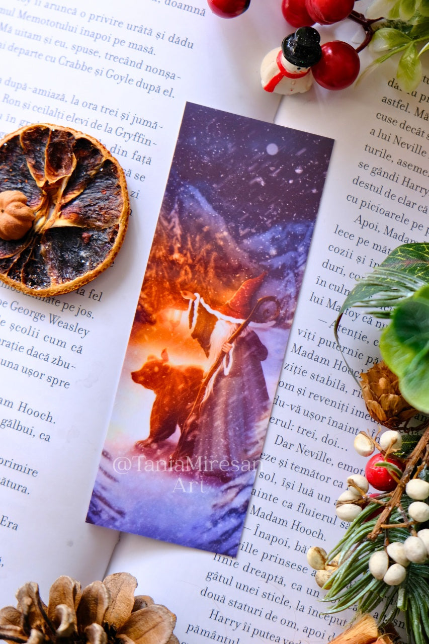 Winter Wizard Bookmark
