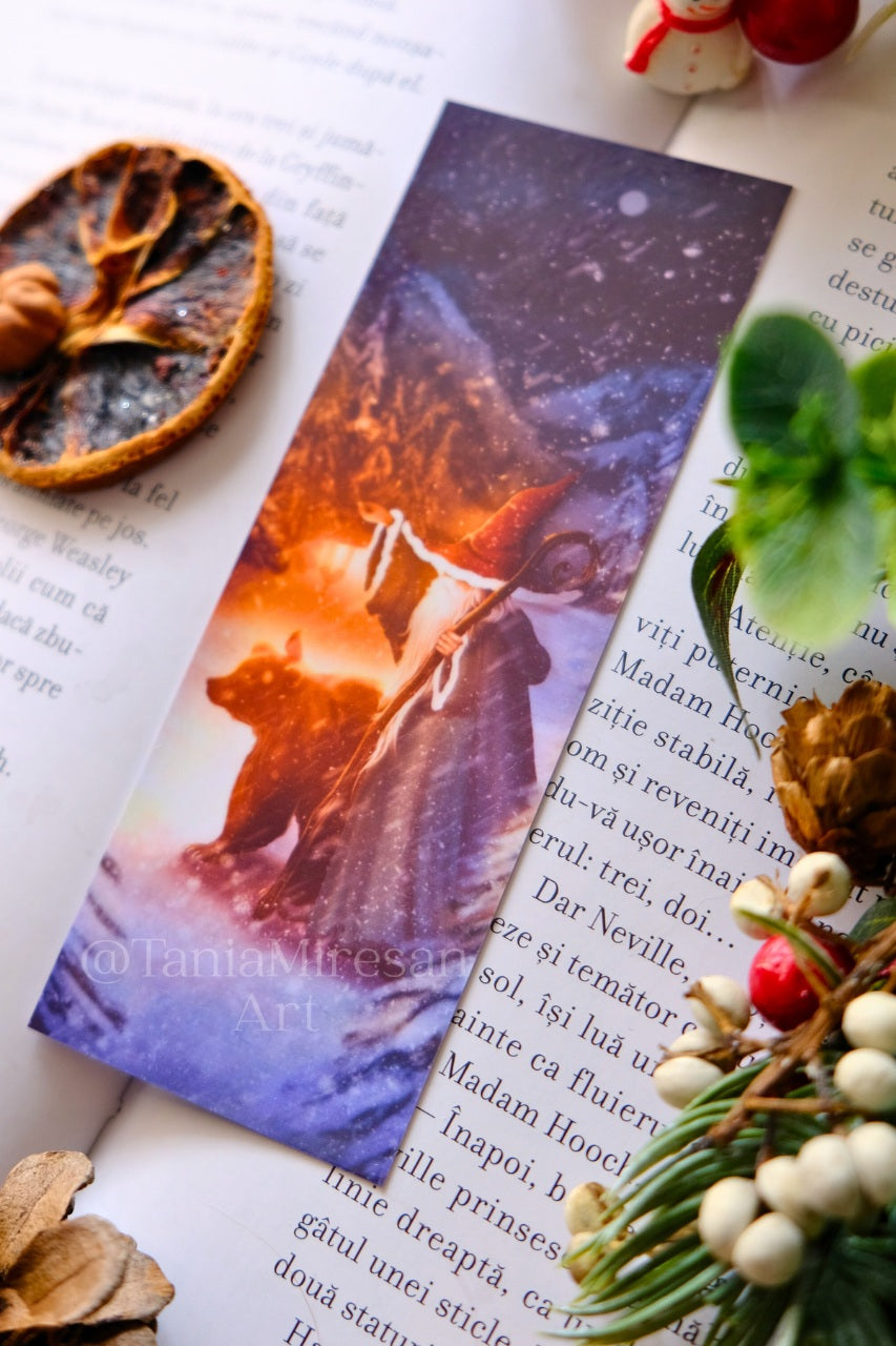 Winter Wizard Bookmark
