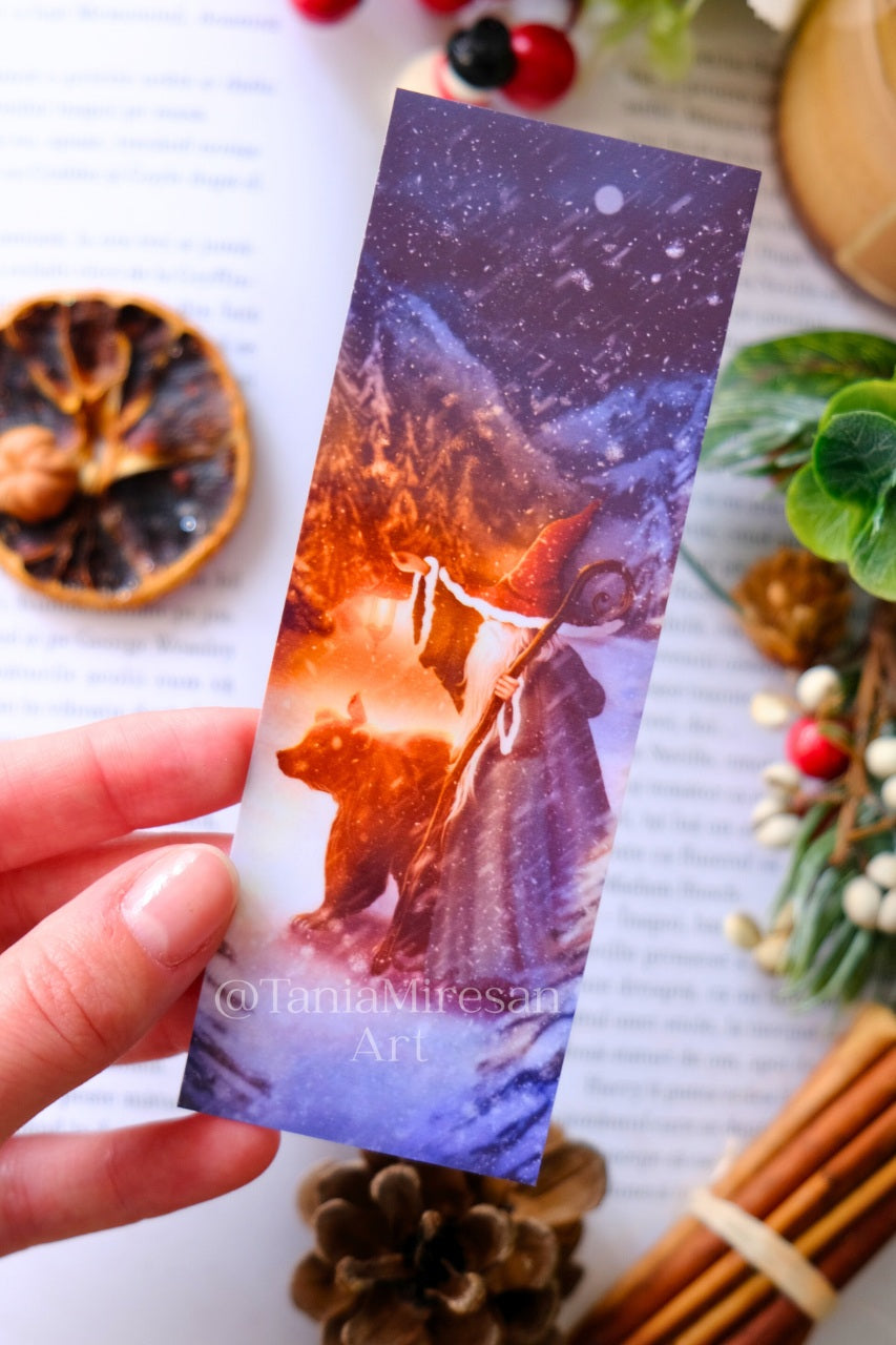 Winter Wizard Bookmark