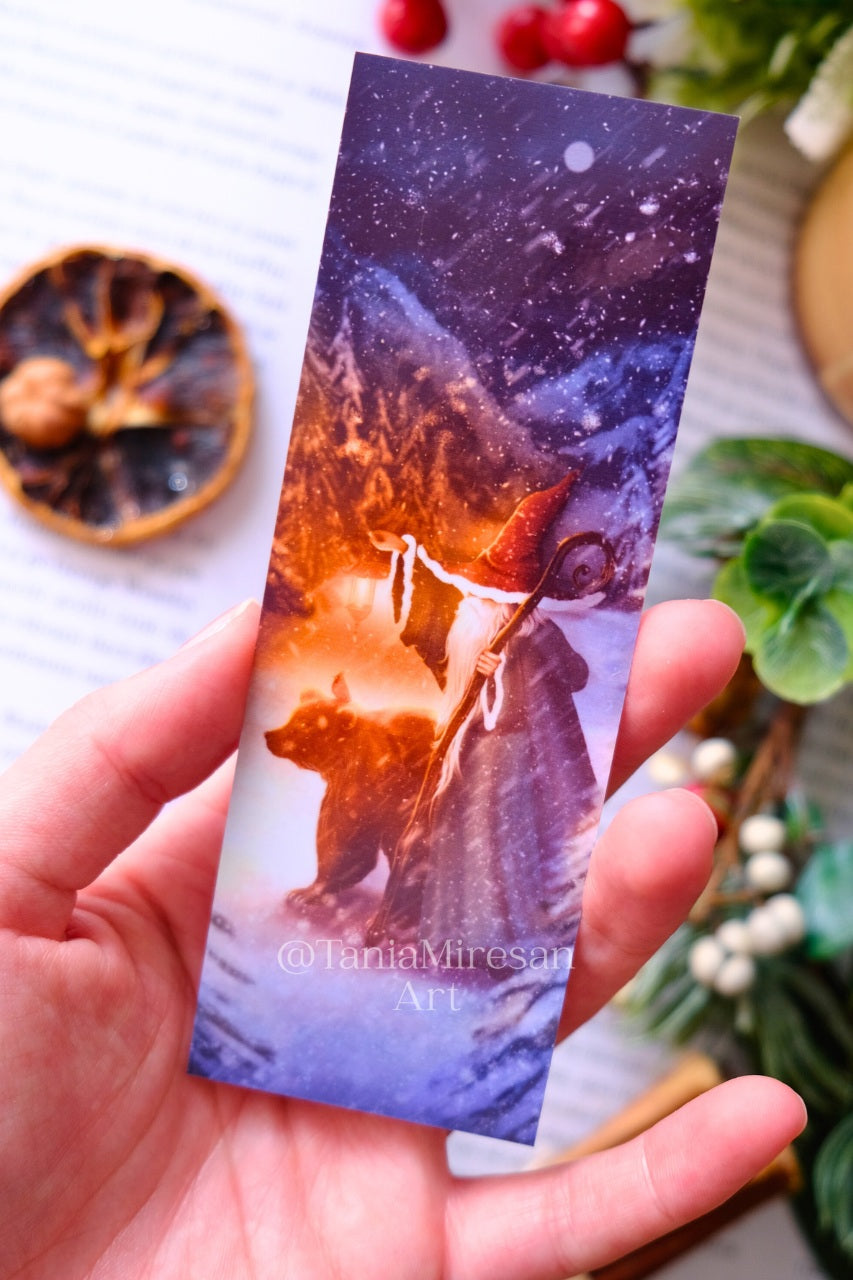 Winter Wizard Bookmark