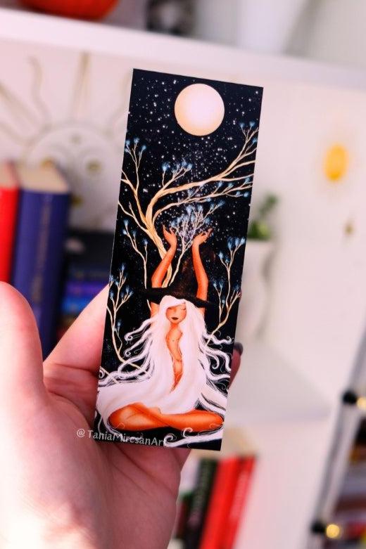 Witch and Moon Bookmark