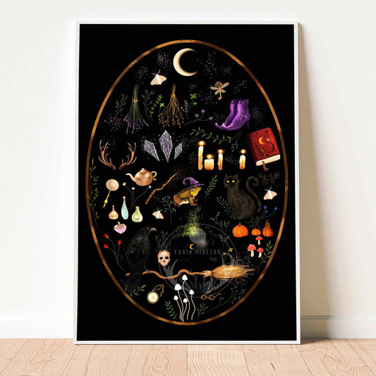 Witch Essentials Fine Art Print