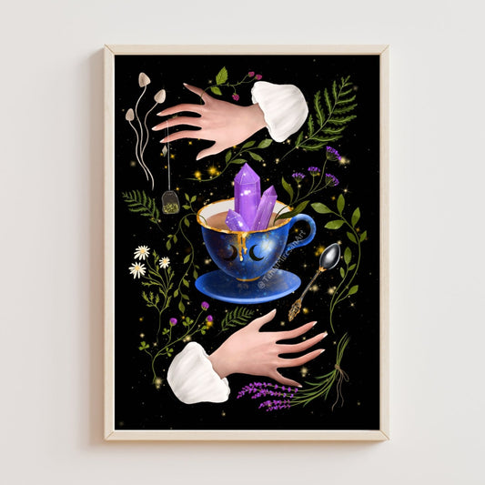 Witch Tea Fine Art Print