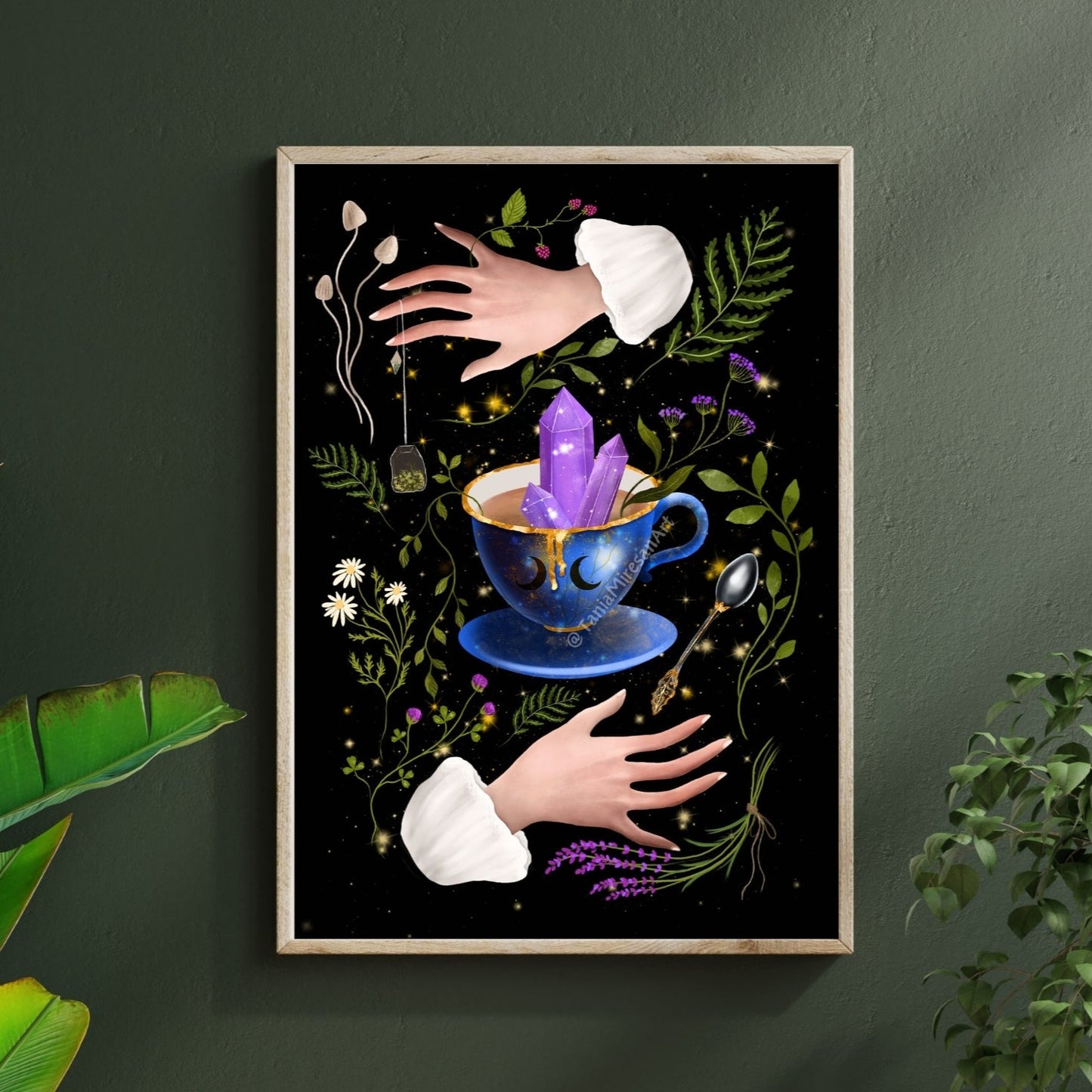 Witch Tea Fine Art Print