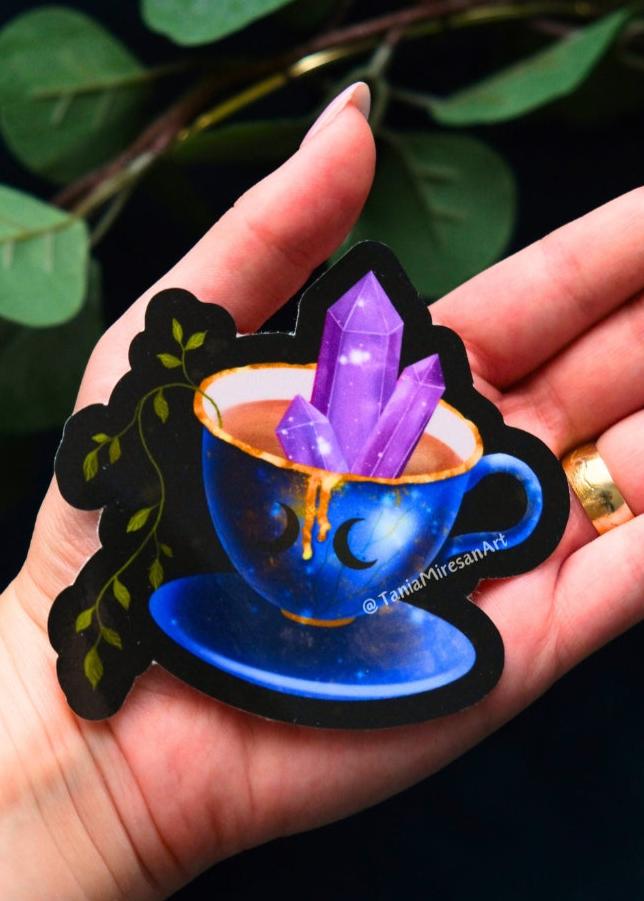 Witch Tea Sticker