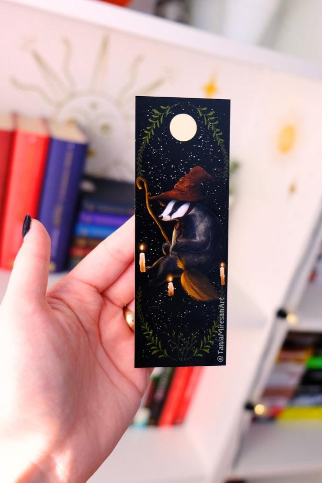 Wizard Badger Bookmark