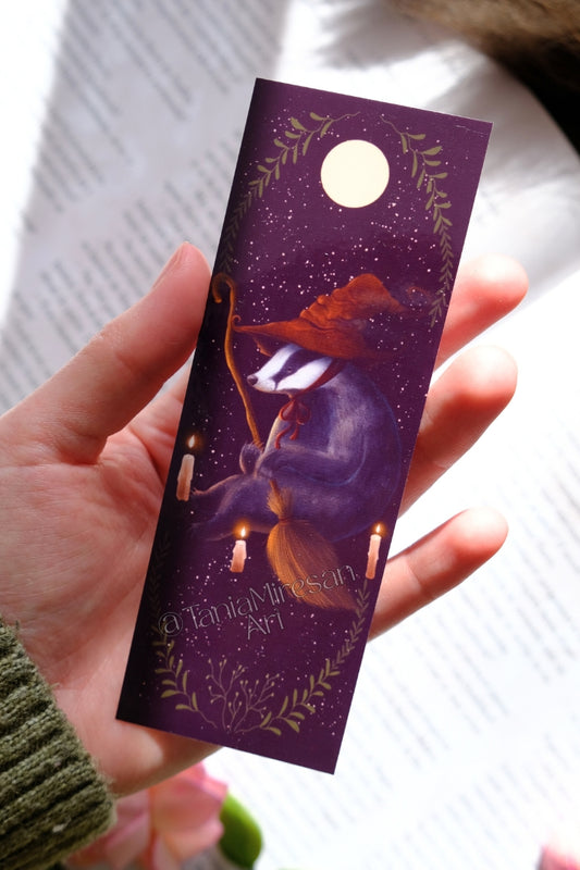 Wizard Badger Bookmark