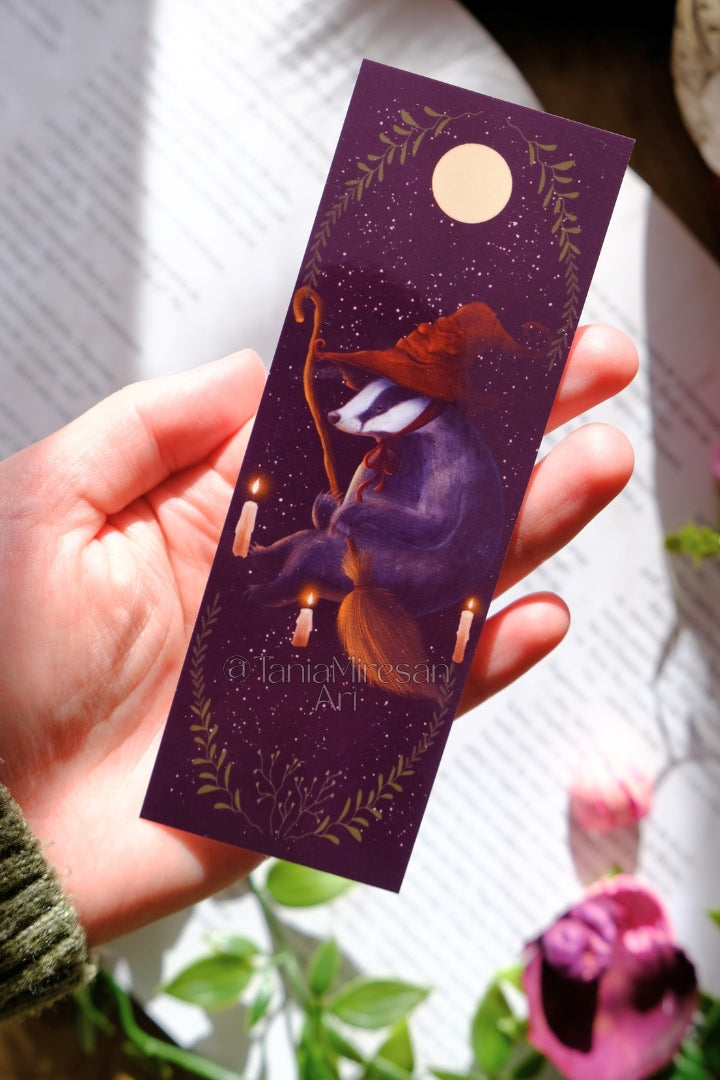 Wizard Badger Bookmark