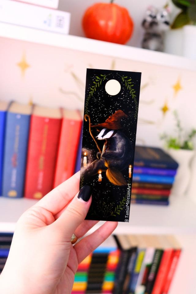 Wizard Badger Bookmark