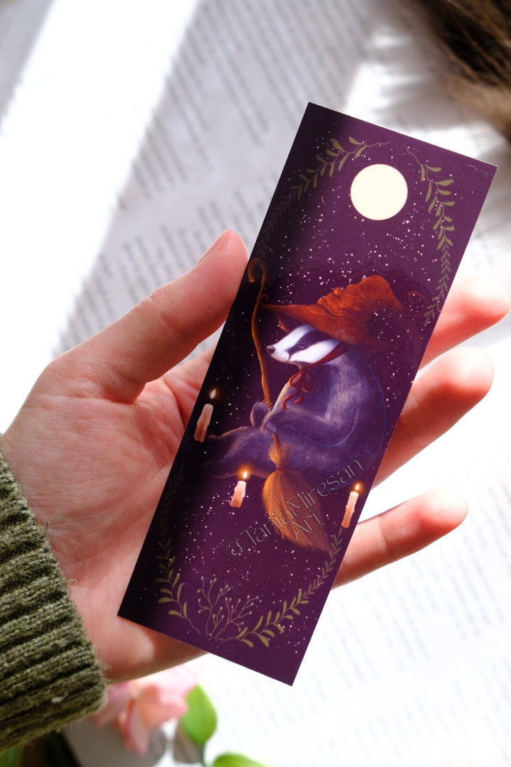 Wizard Badger Bookmark