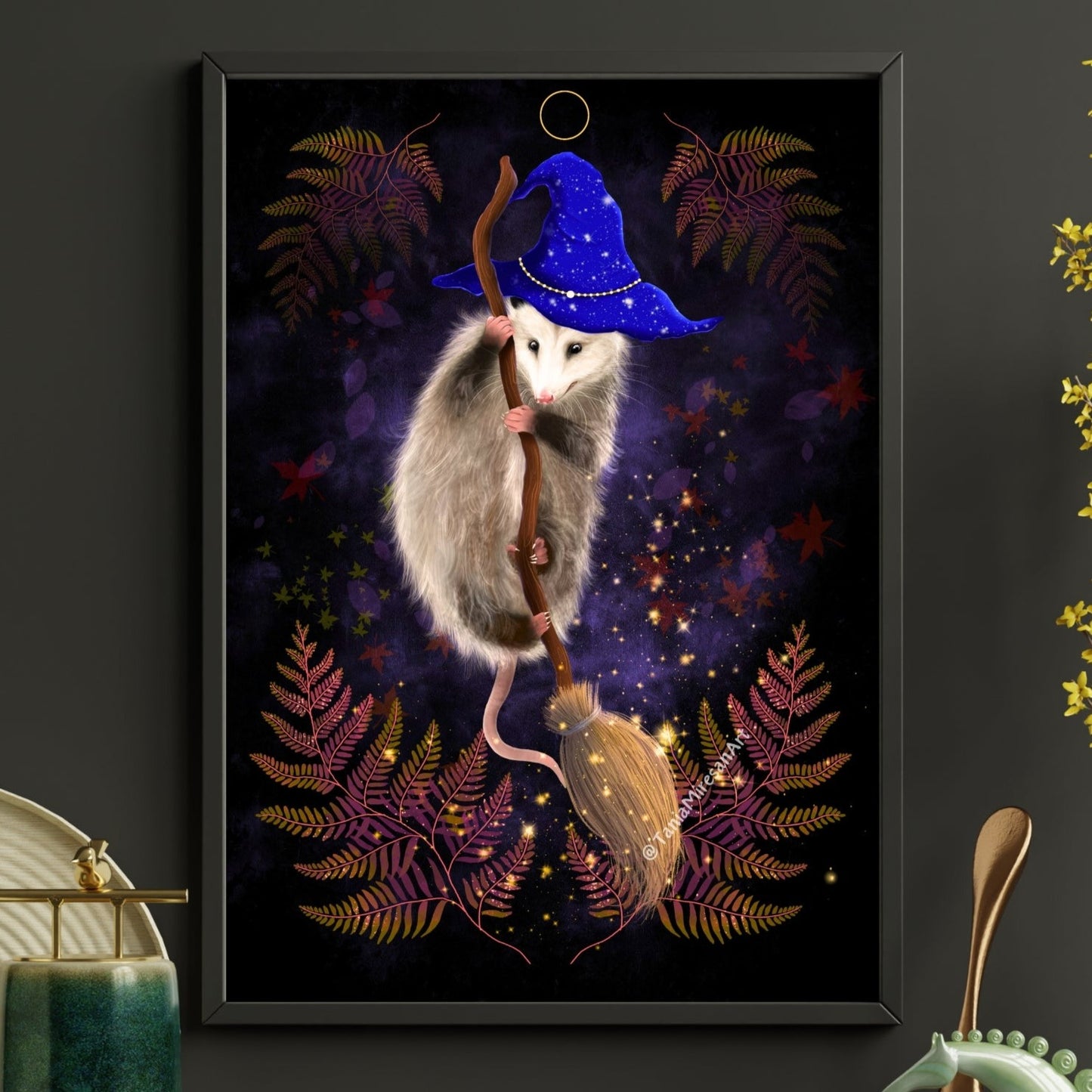 Wizard Opossum Fine Art Print