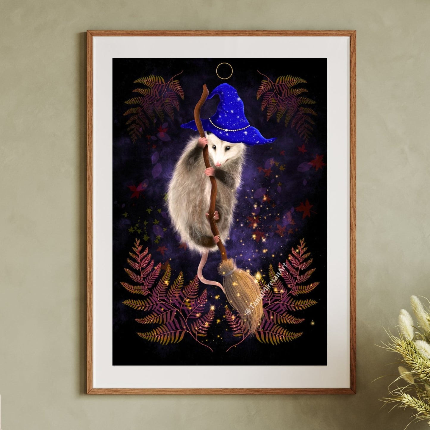 Wizard Opossum Fine Art Print