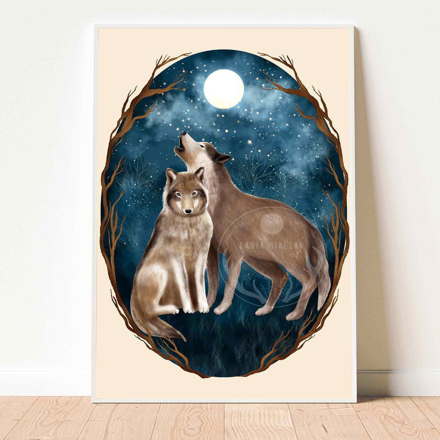 Wolf Couple Fine Art Print