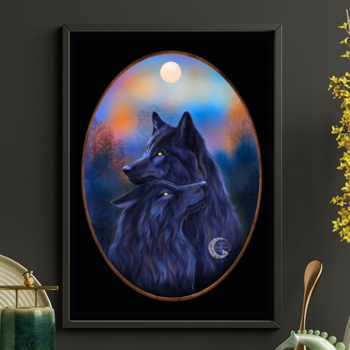 Wolf Love Fine Art Print